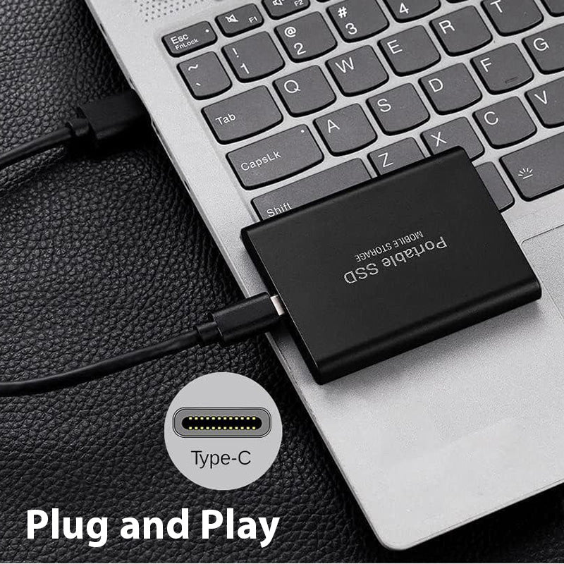 Ultra-fast external SSD drive – Elegant design with generous storage space