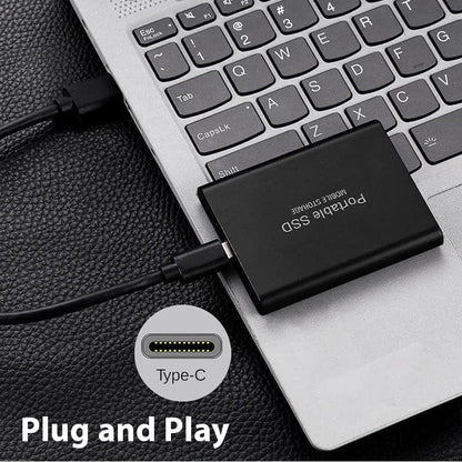 Ultra-fast external SSD drive – Elegant design with generous storage space