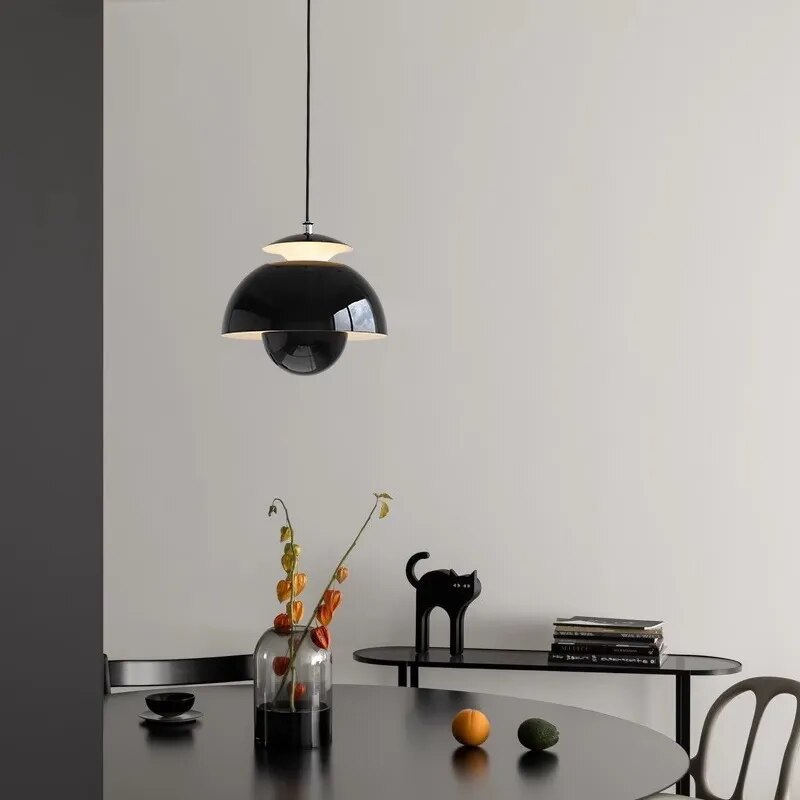 Élégante Suspension LED Bouton Florale Nordique – Adoptez l'Élégance avec une Douce Éclat Ambiant