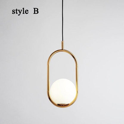 Suspension en Verre Sleek Harmony - Une Lampe Suspendue Chic et Élégante Parfaite pour des Espaces Sophistiqués