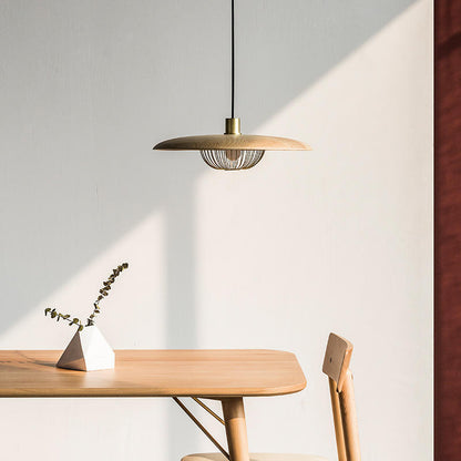 Houten hanger in Scandinavische stijl – Chique industriële hanglamp