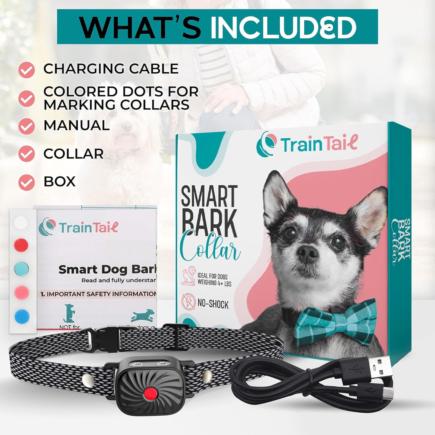 Soft Anti-Bark Collar PetSilence – The Perfect Training Solution for Your Small Dog