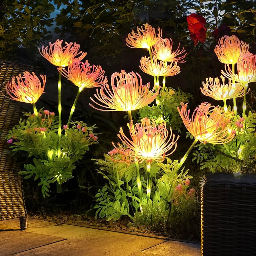 Lampe murale florale enchantée – Luminaire LED élégant pour votre chambre