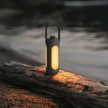 Mångsidig hopfällbar campinglampa – Uppladdningsbar via USB med 3 fantastiska färger och en batteritid på 180 timmar