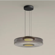 Superb glass pendant lamp in the shape of a moon – Chic and versatile indoor lighting
