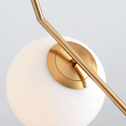 Suspension Élégante et Chic – Design Métallique Contemporain avec un Écrin en Verre Éblouissant