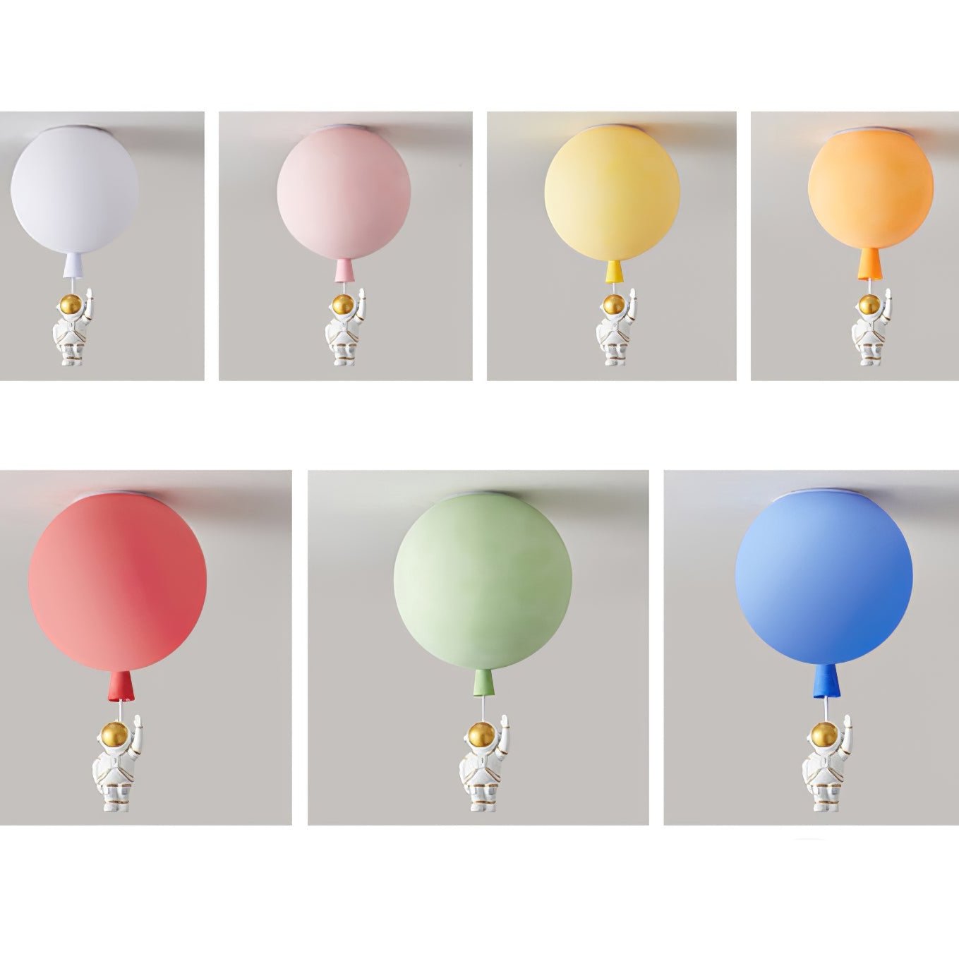 Prachtige LED Hanglamp Astronaut Maan – Een Unieke Plafondlamp Geïnspireerd door de Ruimte