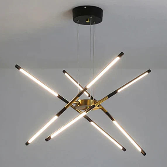Chandelier Araignée Contemporain – Design Adjustable et Polyvalent avec 6 à 12 Lumières Éclairantes