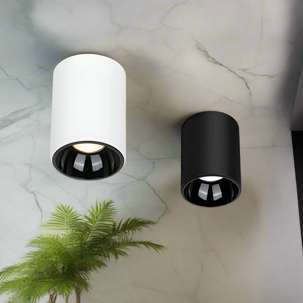 Elegant round COB LED ceiling light - Elevate your space with modern efficiency
