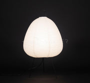 Exquisite Akari table lamp – Mulberry paper and elegant metal design