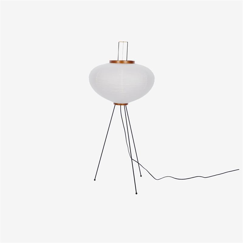 Lampadaire en papier de riz élégant – Éclairage sleek et stylé pour votre salon et votre chambre à coucher