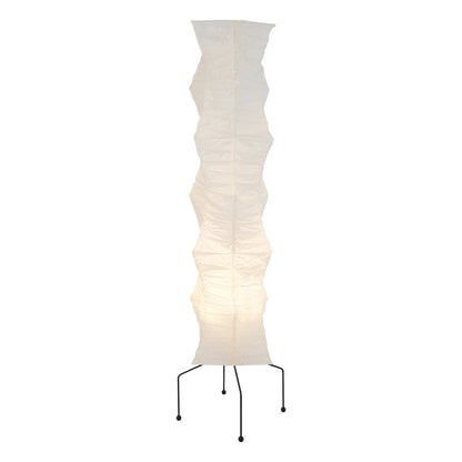 Lampadaire en papier de riz élégant – Éclairage sleek et stylé pour votre salon et votre chambre à coucher