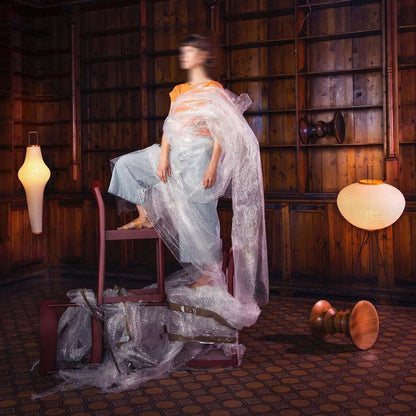 Lampadaire en papier de riz élégant – Éclairage sleek et stylé pour votre salon et votre chambre à coucher