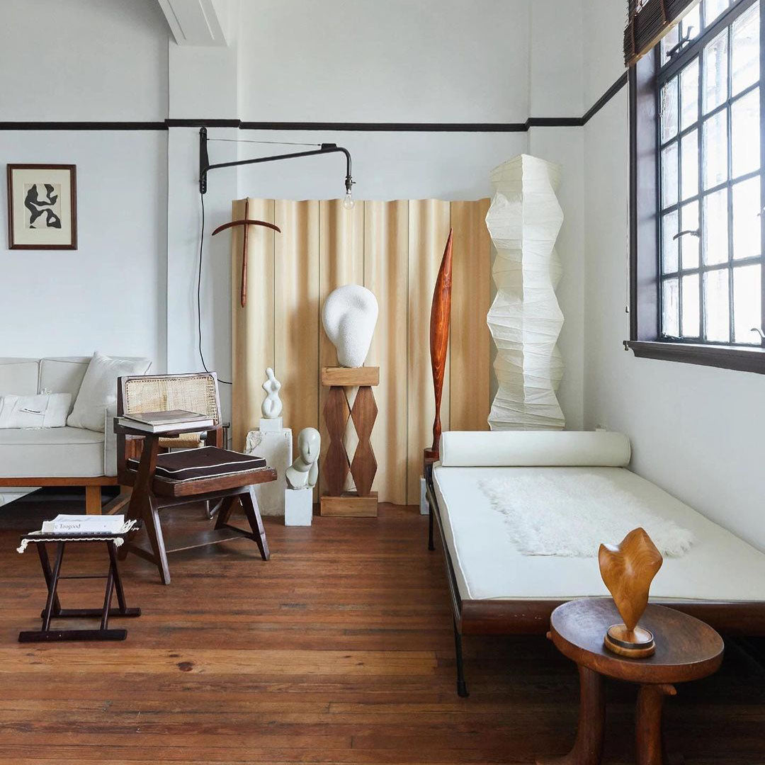 Lampadaire en papier de riz élégant – Éclairage sleek et stylé pour votre salon et votre chambre à coucher