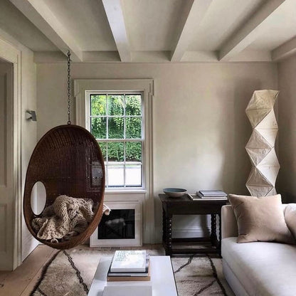 Lampadaire en papier de riz élégant – Éclairage sleek et stylé pour votre salon et votre chambre à coucher