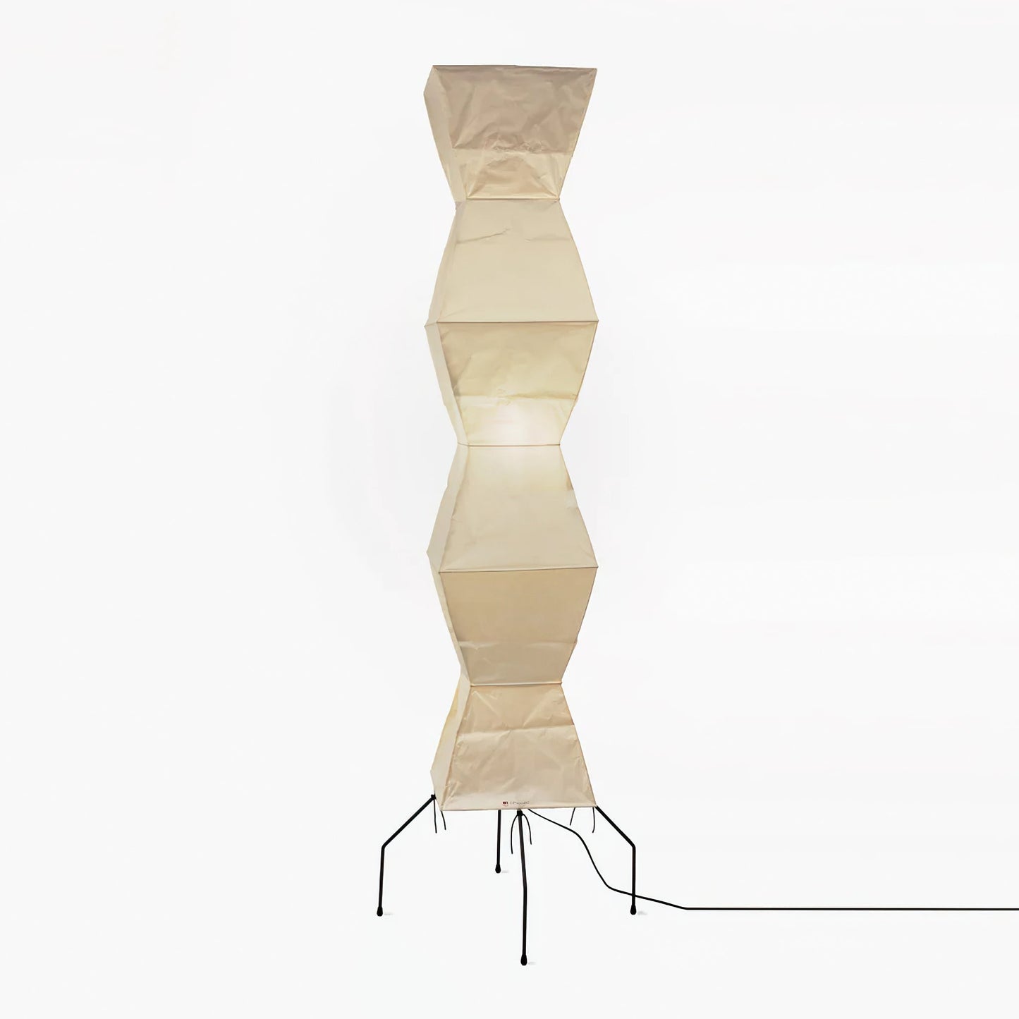 Lampadaire en papier de riz élégant – Éclairage sleek et stylé pour votre salon et votre chambre à coucher