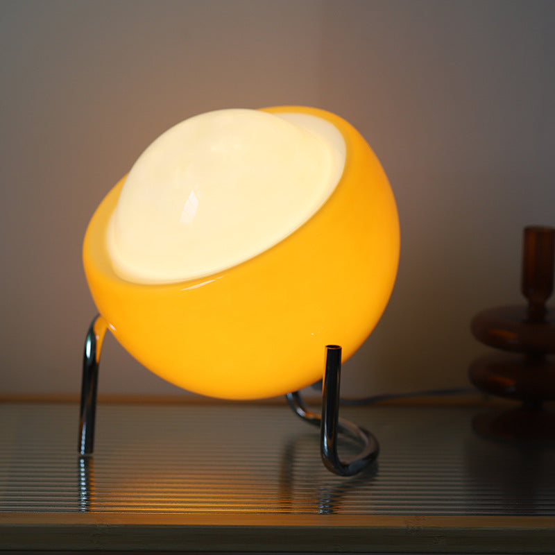 Lampe de table Bauhaus médiévale élégante – L'élégance rétro rencontre l'éclat moderne des LED