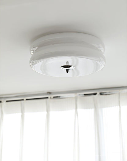 Plafonnier Art Déco intemporel – Design géométrique élégant avec éclairage LED intégré