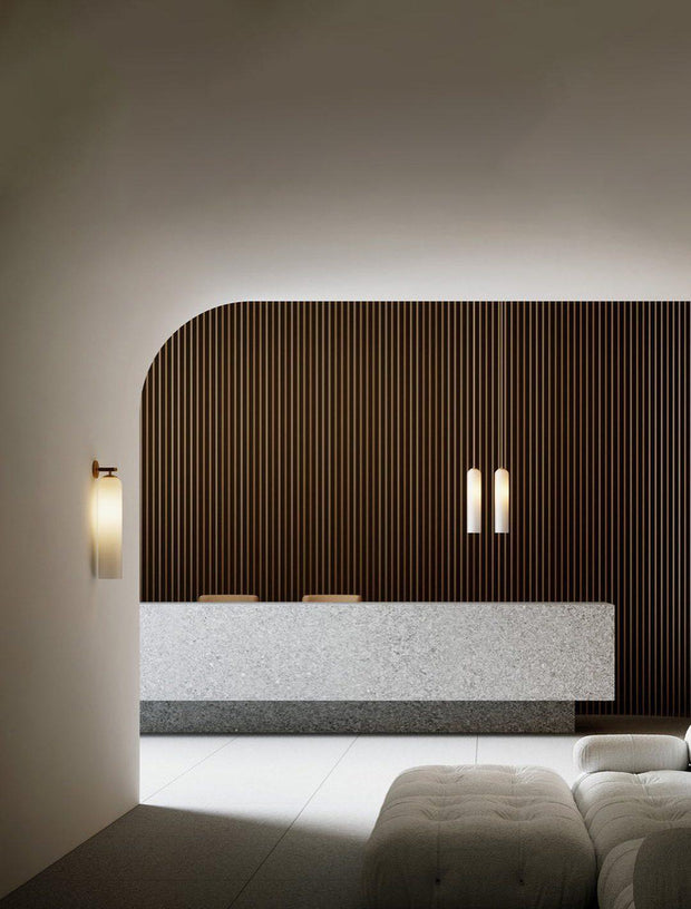 Superb handcrafted LED glass wall sconce – A chic and modern lighting solution