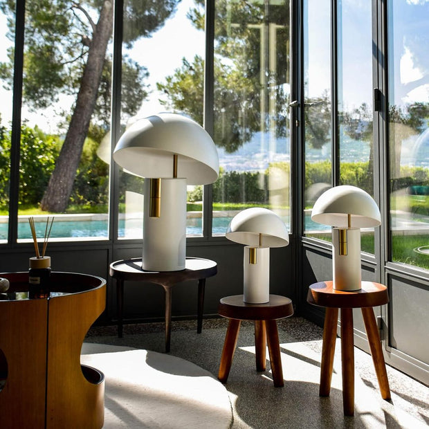Contemporary LED table lamp AVO – Elegant design with integrated lighting