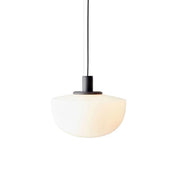 Elegant globe glass pendant - Chic metal and glass design perfect for dining and kitchen spaces