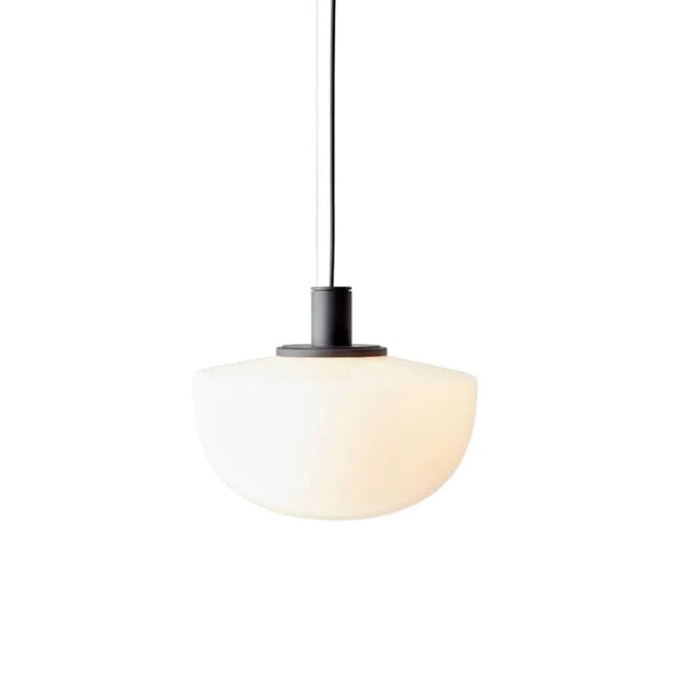 Elegant globe glass pendant - Chic metal and glass design perfect for dining and kitchen spaces