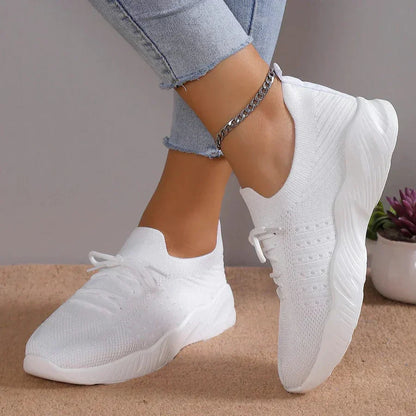 Baskets Femmes Orthopédiques Confortables avec Soutien de Voûte Plantaire - Sneakers Femme Légères et Antidérapantes