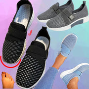 Slip-On Sneakers for Women with Velcro – Comfort and Elegance for Everyday Use