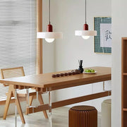 Elegant Bauhaus Glass Pendant - Where Modern Function Meets Sleek Minimalism