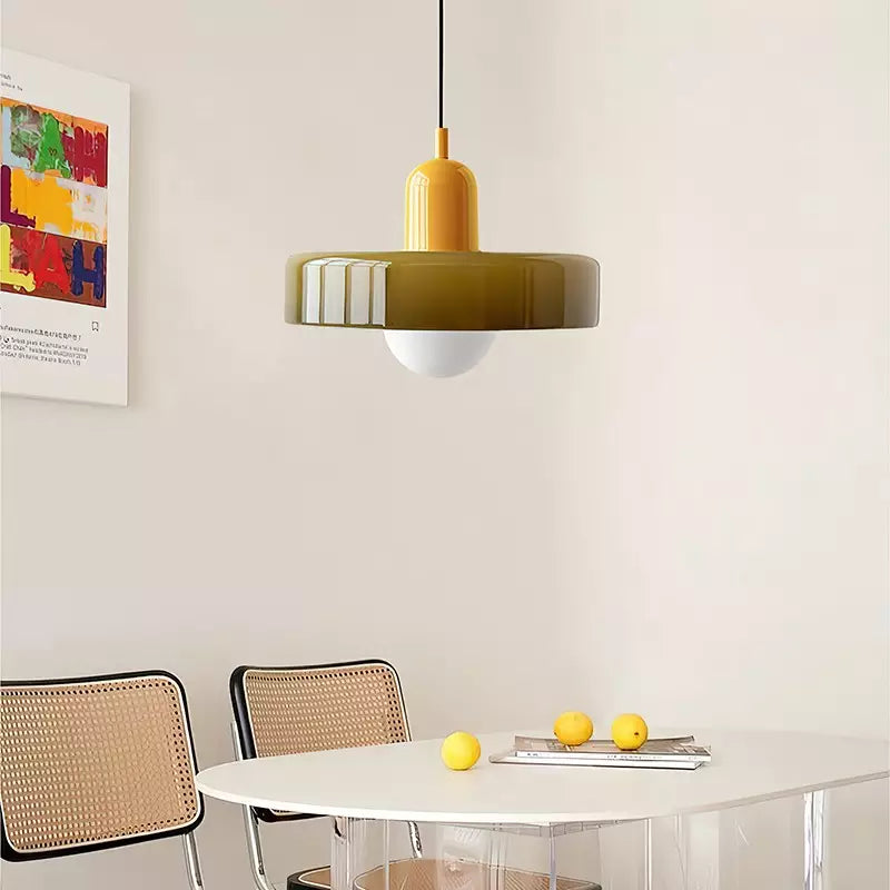 Bauhaus Glass Chandelier - Embrace Artistic Elegance with a Modern Touch