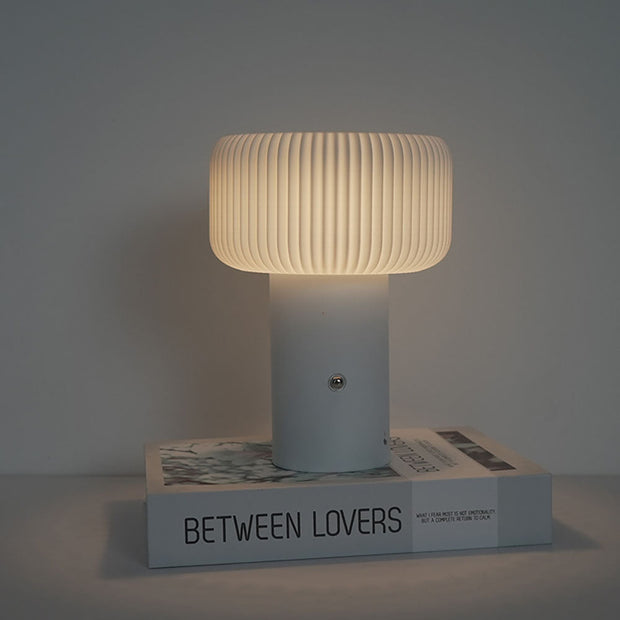 Enchanting LED Mushroom Night Light – Versatile Dimmable Table Lamp with 3 Captivating Color Modes