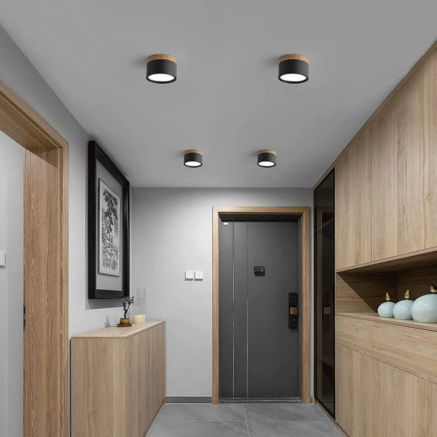 Elegant Nordic cylindrical LED ceiling light – Chic and energy-saving solution for your hallway