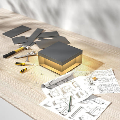 Lumineuse colonne extérieure solaire élégante – Éclairage de jardin LED durable