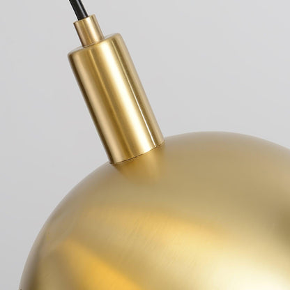 Suspension urbaine minimaliste élégante - combinaison de métal et de verre design