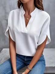 Women's Lightweight Eco-Friendly Blouse with Spring Print - Flowing Cut in Cotton, Available from S to XL