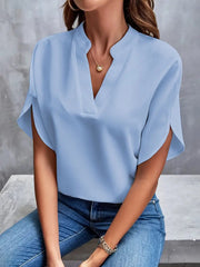 Women's Lightweight Eco-Friendly Blouse with Spring Print - Flowing Cut in Cotton, Available from S to XL