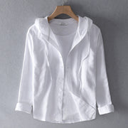Elegant Linen Blouse – Light Comfort and Classic Style for Everyday Use