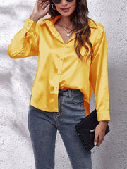 Elegant Silk Blouse with Long Sleeves – Absolute Comfort and Sophisticated Design