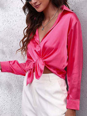 Elegant Silk Blouse with Long Sleeves – Absolute Comfort and Sophisticated Design