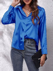 Elegant Silk Blouse with Long Sleeves – Absolute Comfort and Sophisticated Design