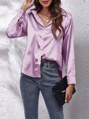 Elegant Silk Blouse with Long Sleeves – Absolute Comfort and Sophisticated Design