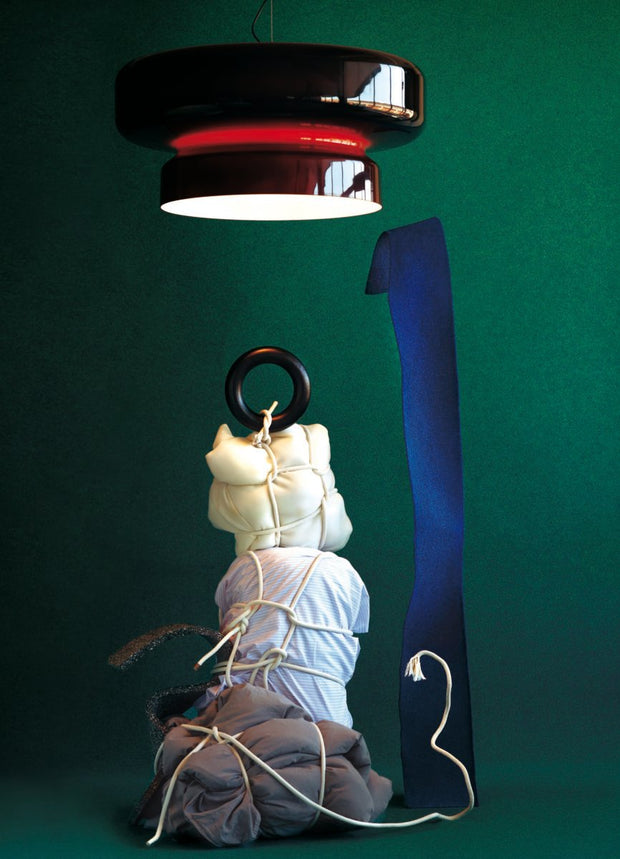 Superbe Suspension en Verre Soufflé Bohemia – Embrassez l'Élégance Organique avec Éclairage LED Intégré