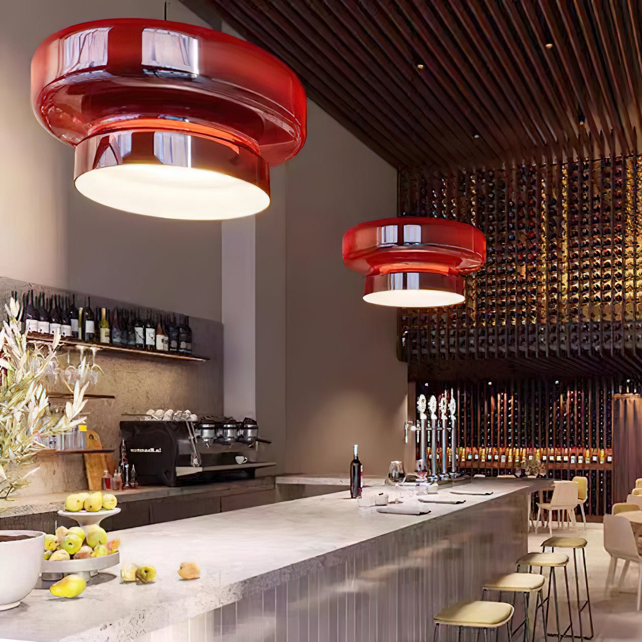 Superbe Suspension en Verre Soufflé Bohemia – Embrassez l'Élégance Organique avec Éclairage LED Intégré