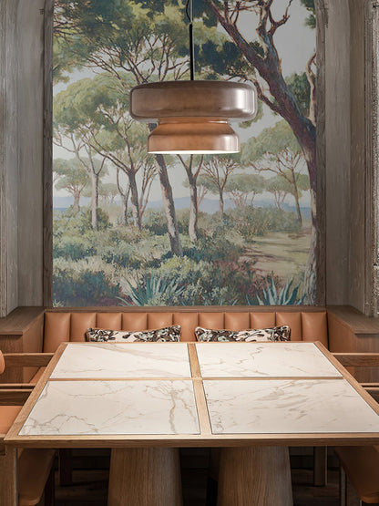 Superbe Suspension en Verre Soufflé Bohemia – Embrassez l'Élégance Organique avec Éclairage LED Intégré