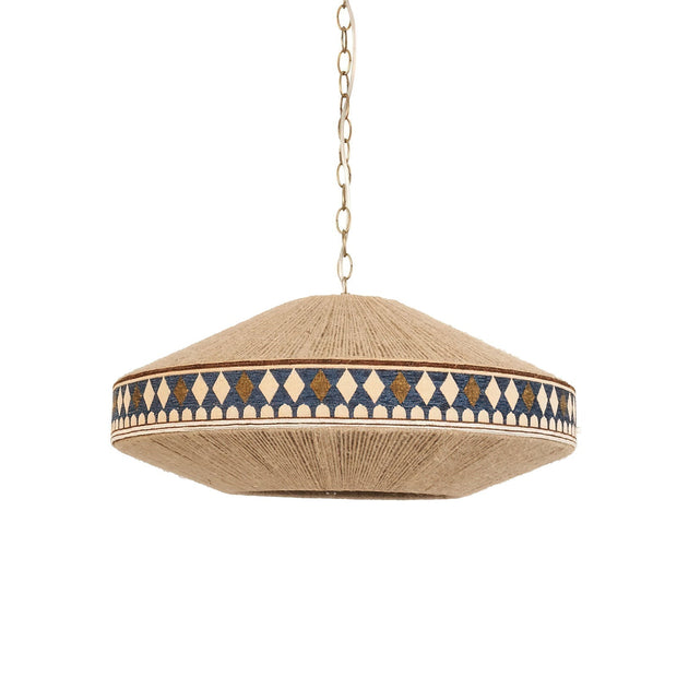 Bright Bohemian Chic Fringe Pendant – Hanging Lamp Inspired by Tribes with Elegant Style and Graceful Fringes