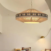 Bright Bohemian Chic Fringe Pendant – Hanging Lamp Inspired by Tribes with Elegant Style and Graceful Fringes