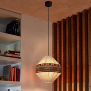Bright Bohemian Chic Fringe Pendant – Hanging Lamp Inspired by Tribes with Elegant Style and Graceful Fringes