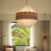 Bright Bohemian Chic Fringe Pendant – Hanging Lamp Inspired by Tribes with Elegant Style and Graceful Fringes