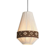 Bright Bohemian Chic Fringe Pendant – Hanging Lamp Inspired by Tribes with Elegant Style and Graceful Fringes