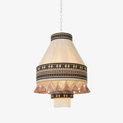 Bright Bohemian Chic Fringe Pendant – Hanging Lamp Inspired by Tribes with Elegant Style and Graceful Fringes